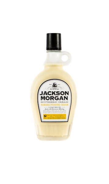 Jackson Morgan Banana Pudding Southern Cream Liqueur 750ml Cordials