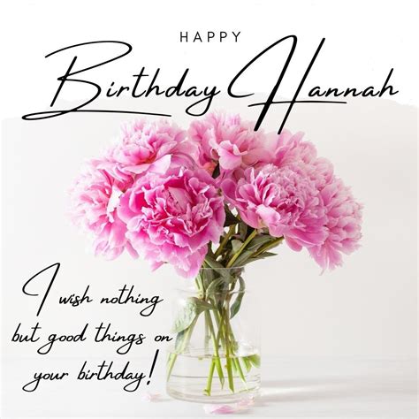 Happy Birthday Hannah Images And Funny Cards