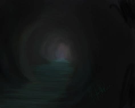 Creepy Cave Practice Painting By Artkayz On Deviantart