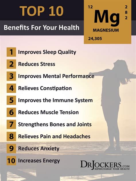 top 10 surprising magnesium benefits