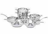 Cuisinart Professional Tri-ply Stainless Steel Cookware Pictures