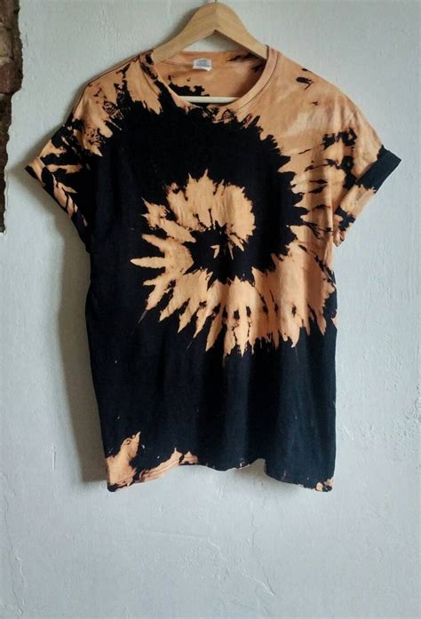 Bleach tie dye only takes about 10 minutes of work and gives you a. Organic Cotton Tee, Bleach Tie Dye Shirt, tumblr, indie ...