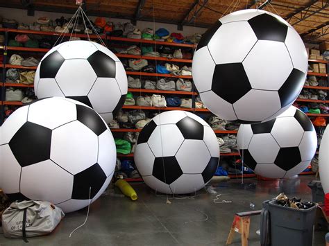 Custom Balloons Soccer Balls Giant Advertising Balloons