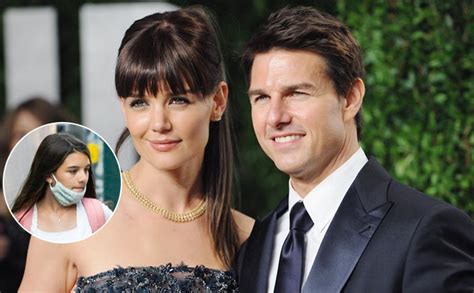 Tom Cruise S Daughter Suri Almost Matches Mom Katie Holmes Height As