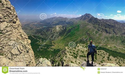 Enjoy The Scenery From High Stock Image Image Of High Enjoy 95862367