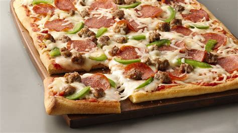 23 amazing pizza recipes that beat a takeaway option every time. Sausage and Pepperoni Pizza recipe from Pillsbury.com