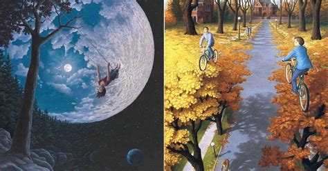 Surreal Paintings Imagine A World By Rob Gonsalves 9gag