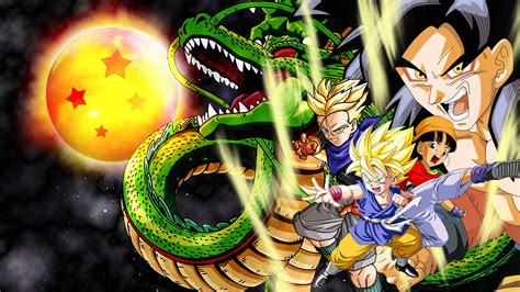 The dragon ball gt series is the shortest of the dragon ball series, consisting of only 64 episodes; Dragon Ball GT HD Wallpapers - Wallpaper Cave