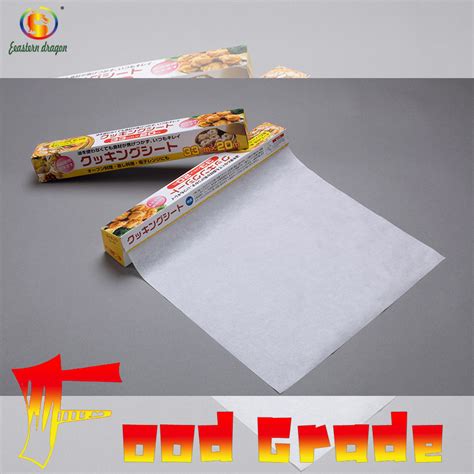 5m100m High Temperature Double Sided Silicone Baking Paper Greaseproof