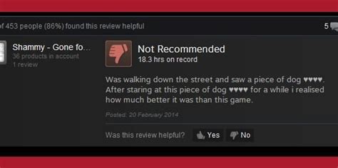 The Funniest Steam Reviews From Pssed Off Players