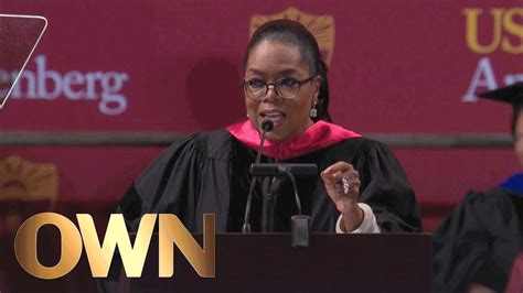 Oprah To Usc Grads Be The Truth Oprah Winfrey Network Youtube