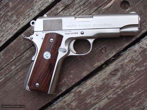 Colt Combat Commander 1975 Near New Stainless