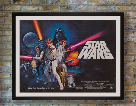 Tom Chantrell Star Wars 1977 Rock Paper Film