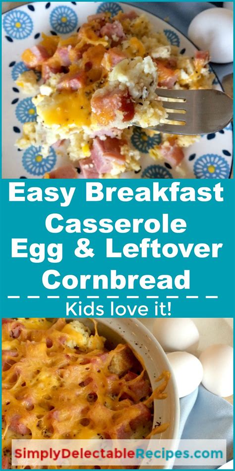 The best leftover cornbread recipes on yummly | leftover cornbread breakfast casserole, leftover mashed potato cornbread, cornbread. Easy Cornbread Casserole-Delicious for breakfast - Mama's ...