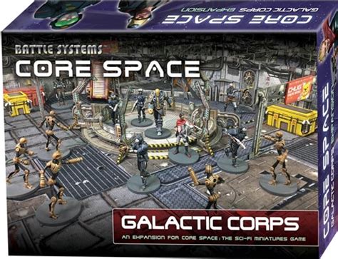Core Space Board Game Galactic Corps Expansion