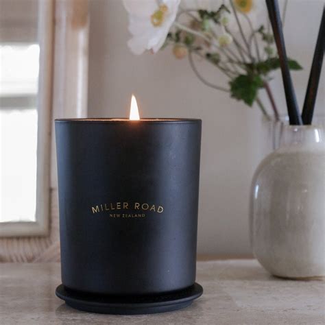 Black Luxury Candle Miller Road Fragrances