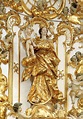 All about Mary. - A rococo sculpture of Mary as the woman of the...