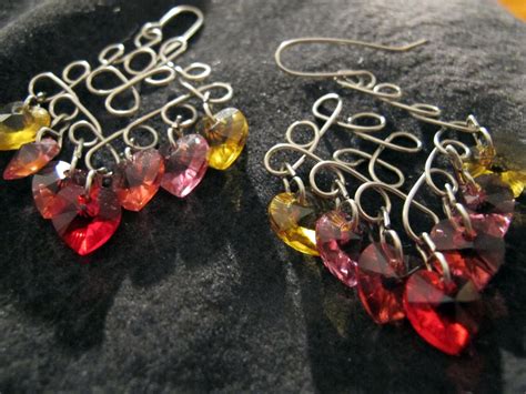 Naomi S Designs Handmade Wire Jewelry More Handmade Wire Wrapped Earrings