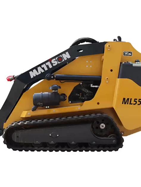 Mattson Ml525 Mini Crawler Skid Steer Loader With Kubota Diesel Engine