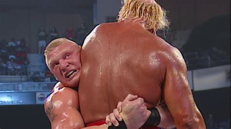 Brock Lesnar Vs Hulk Hogan Smackdown August Youtube