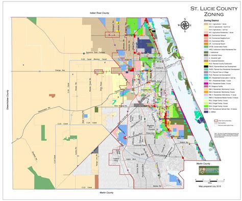 Map Gallery St Lucie County Fl