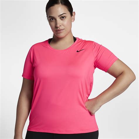 Nike Pro Plus Size Womens Short Sleeve Training Top Training Tops