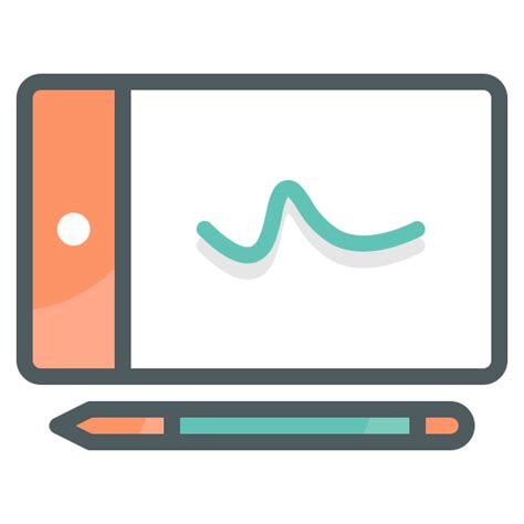 Graphic Tablet Free Icon