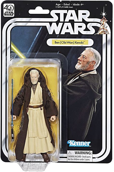 Black Series 40th Anniversary Wave 1 Ben Obi Wan Kenobi Action Figure