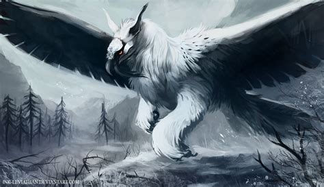 Bearded Griffin By Ink Leviathan On Deviantart