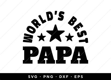 Worlds Best Papa Svg Fathers Day Svg Files Fathers Day Svg Etsy Ireland