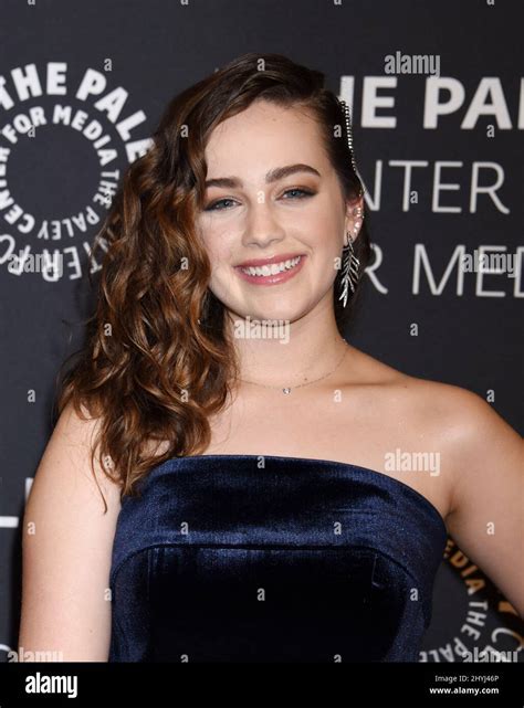 Mary Mouser Attending The Season Two Premiere Of Cobra Kai In Los