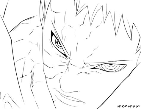 Obito Uchiha Naruto 649 Lineart By Menmax On Deviantart