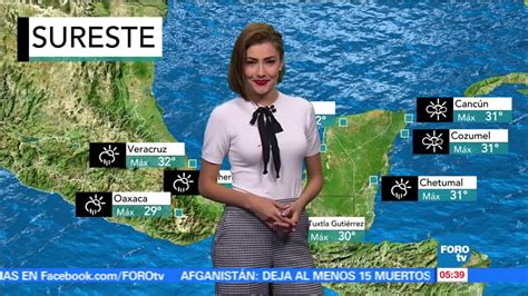 El Clima Con Daniela Álvarez Noticieros Televisa