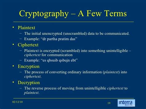 Cryptography An Overview