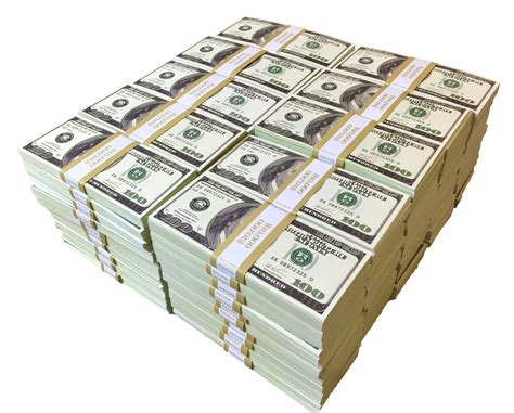 ONE MILLION DOLLARS | 100 x $10K STACKS | - Big Screen Stacks