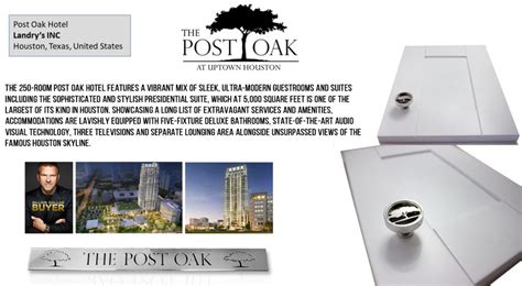 Designer Drains Landrys Post Oak Hospitality Design Project Designer