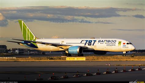 Vn A819 Bamboo Airways Boeing 787 9 Dreamliner At Frankfurt Photo