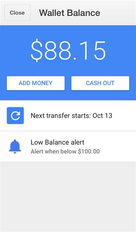 Checking the balance on your cash app card. Google Wallet App Gets Updated With Low Balance Alerts ...