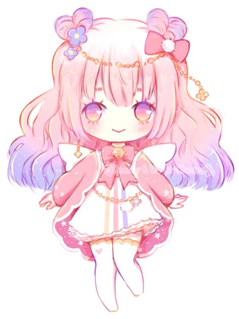 Open Cotton Candy Cupid ~ Adopt Auction By Deency Anime Child Cute
