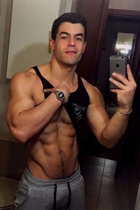Shirtless Male College Frat Jock Muscular Athletic Ripped Abs Photo X C Ebay