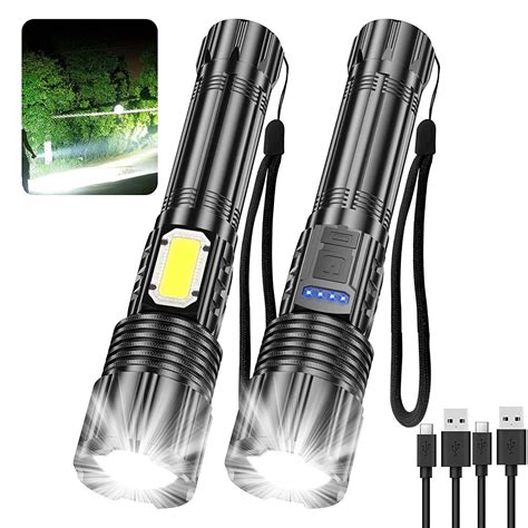 Buy Led Flashlights Rechargeable High Lumen10000 Lumens Rechargeable