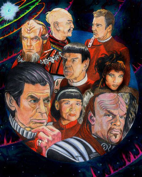 Star Trek Six Collage By Choffman36 On Deviantart