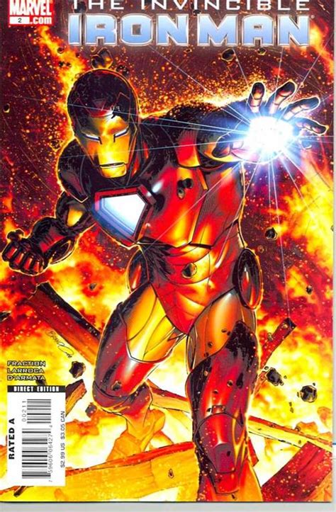 Invincible Iron Man 2 Peterson Cover Marvel Comic Book