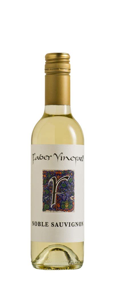 2013 Noble Sauvignon 375ml Faber Vineyard