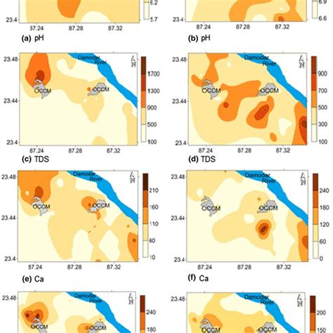 Water Table Map Indicating Flow Direction Download Scientific Diagram