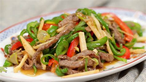 The marinade for this delicious indian recipe is very spicy. Pepper Steak Recipe (Chinjao Rosu with Beef and Vegetables ...