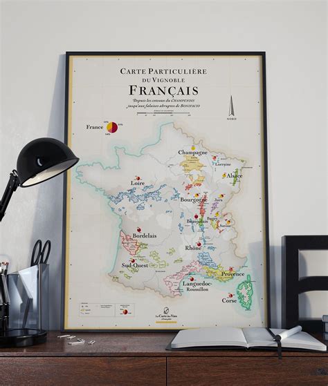 La Carte Des Vins De France Oenotourisme