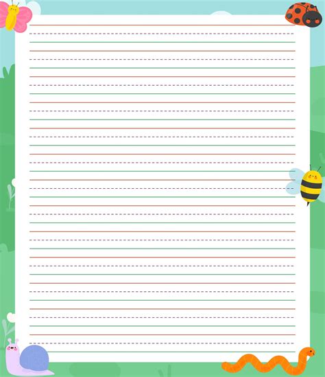 Writing Paper Printable Stationery Writing Paper Printable Stationery 4ae