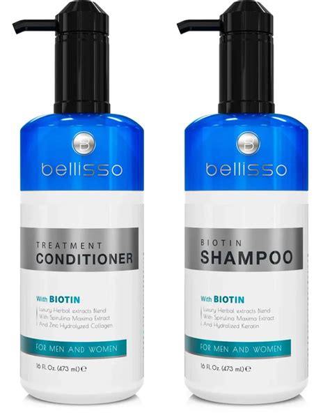 Bellisso Biotin Hair Regrowth Shampoo Conditioner Set Hot Sex Picture