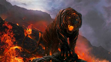 Fantasy Art Artwork Tiger Predator Carnivore Cat Wallpaper 2560x1440